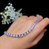 Silver (S925) Tanzanite Bracelet