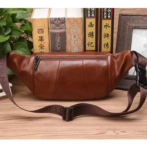 Travel Men's - Leather Waist Bag