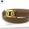 Ladies Belt - Leather Smooth