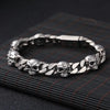 Retro Skull S925 Sterling Bracelet