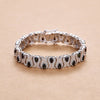 Emerald/Ruby Gem (Sterling) Bracelets