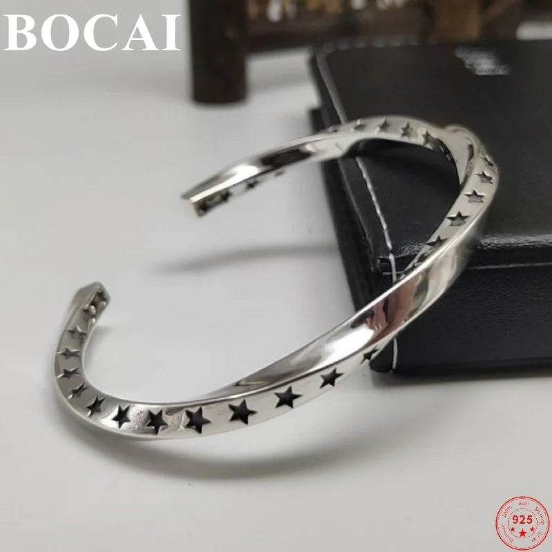 Silver Star - Twist Bracelet