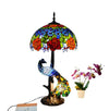 Tiffany European (Peacock) Table Lamp