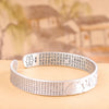 Lotus (Sterling Silver) Bangle/Bracelet