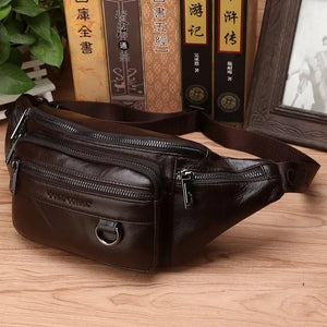 Travel Men's - Leather Waist Bag