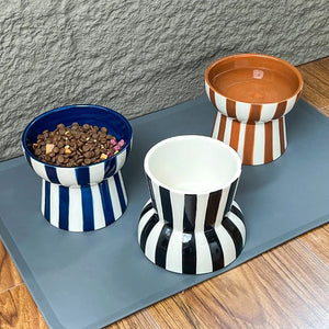 Pet Bowls - Stylish Elevated (non-tip/anti-slip)