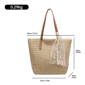 Summer Woven Beach Bag