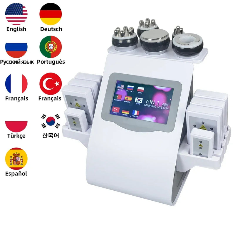 Body Shaping (6-in-1 Professional) Machine (USA)