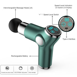 Mini Massage Gun Deep Tissue Massager