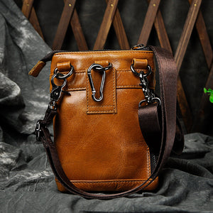  Cool Cow - Men's Waist Belt Shoulder Bag, Handbag, GuangZhou Cool Cow Leather Industry Co. Ltd, Miss Molly & Co. - Miss Molly & Co.