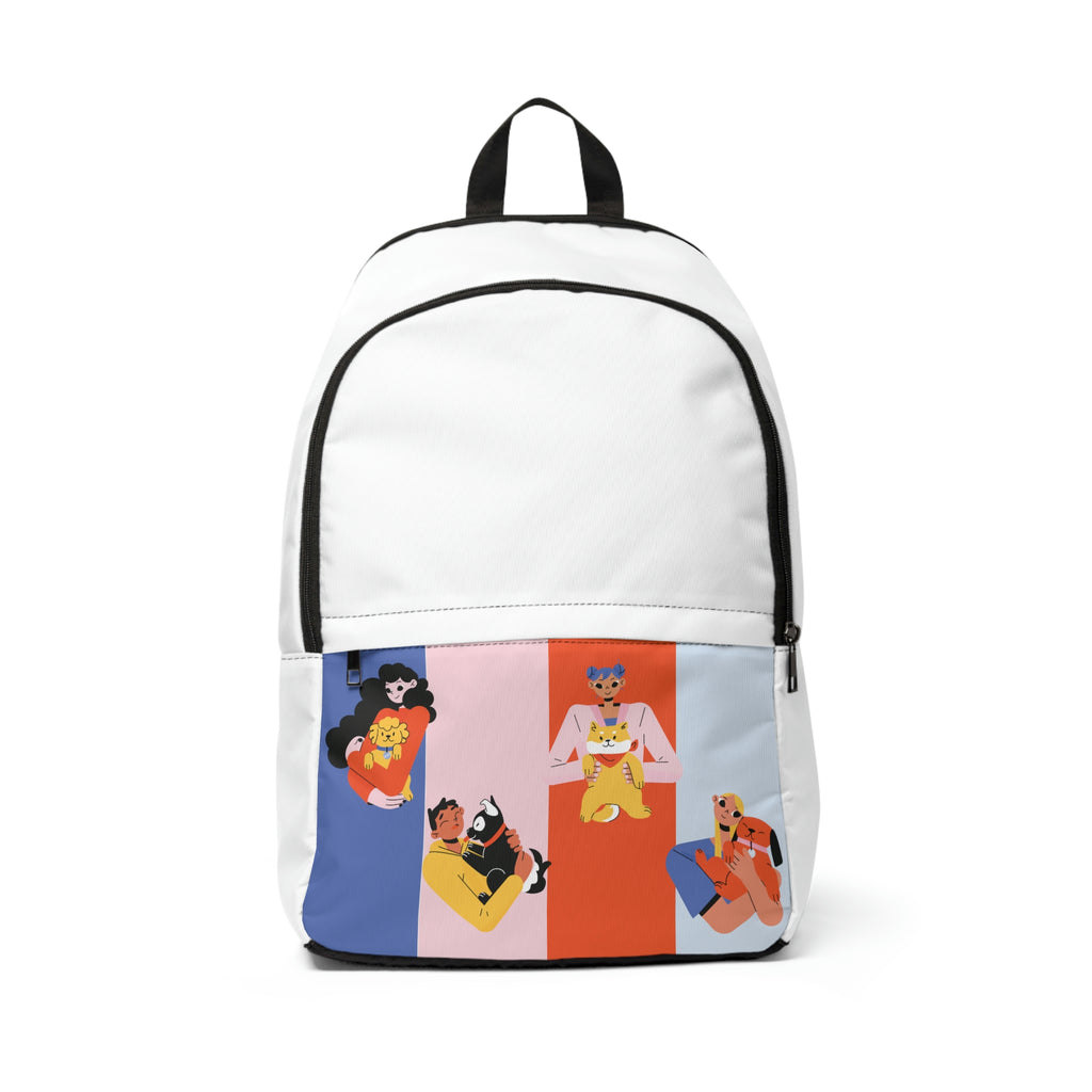 Unisex Fabric Backpack - Buddies