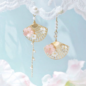 Sweet Flower Design Earrings