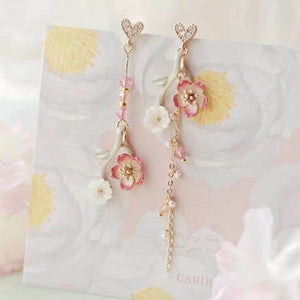 Sweet Flower Design Earrings