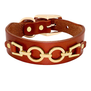 Leather Fashion Dog Collar
