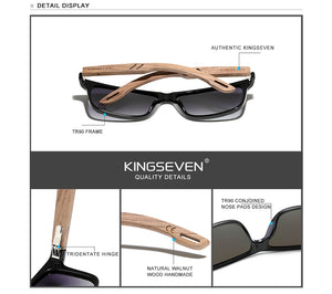Wooden Polarized -Men's Sunglasses