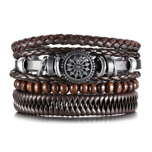 Braid Leather - Men's Bracelets