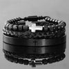 Carving Cross Set - Men's Bracelets