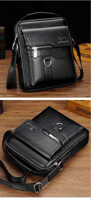 Kangaroo Brand - Leather Man Bag