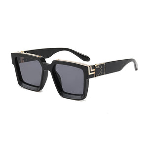 Retro Men's Square Sunglasses (2)