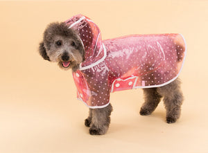 Spot of Rain! - Pet Raincoats (Pink/Blue)