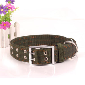  Army Strong - Pet Canvas Collars (XXXL-4XL), Collar, Petdogs Store, Miss Molly & Co. - Miss Molly & Co.
