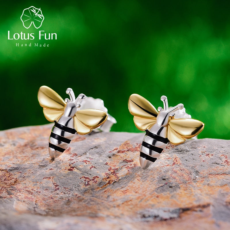 Honey Bee Stud - Earrings