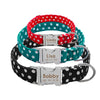 Spot ID/Name Collars - Dog (Adjustable)