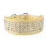 Bling Stud Leather Dog Collars