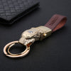 Leopard Leather Keychains