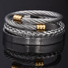 Carving Cross Set - Men's Bracelets