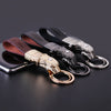 Leopard Leather Keychains