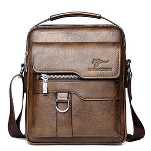 Kangaroo Brand - Leather Man Bag