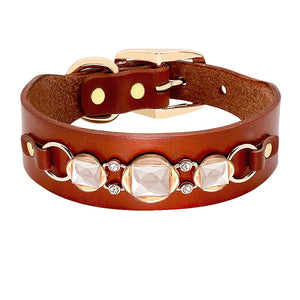 Leather Fashion Dog Collar