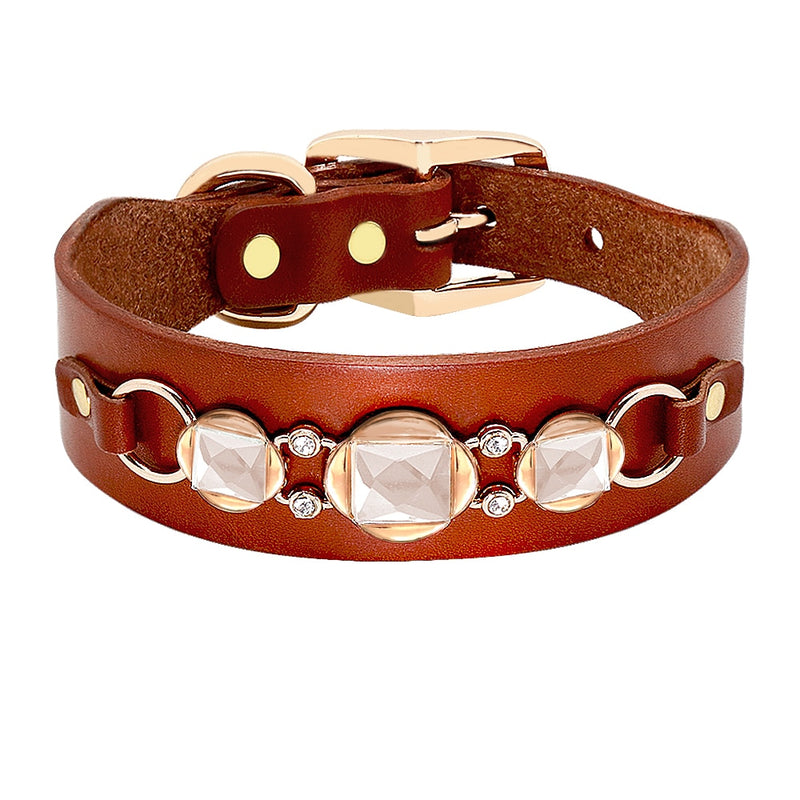 Leather Fashion Dog Collar