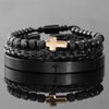 Carving Cross Set - Men's Bracelets