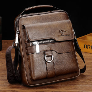 Kangaroo Brand - Leather Man Bag