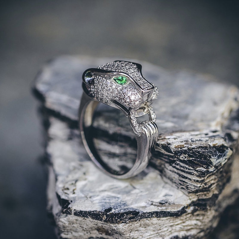 Mister Saber Ring - Swarovski Silver (USA Warehouse)