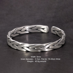 Fine Silver Twist - Bracelet