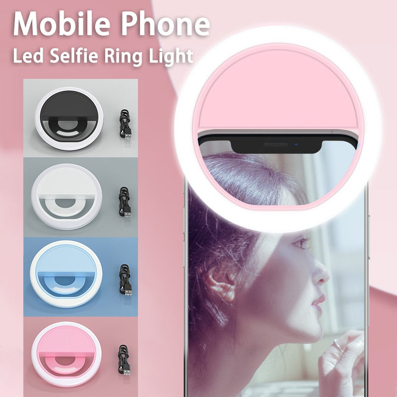 Selfie LED/USB Ring Light