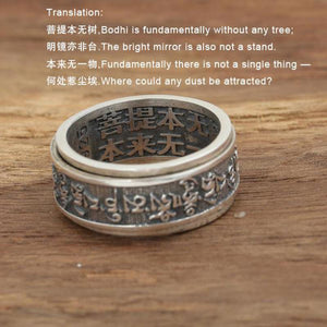 Tibetan 925 Sterling Silver Ring