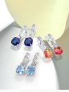 Cubic Crystal Earrings