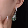 Vintage Gemstone Sterling Earrings