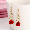 Sweet Flower Design Earrings