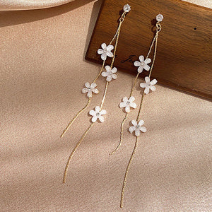 Sweet Flower Design Earrings