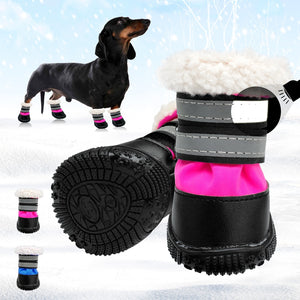 Paws for Snow - Pet Shoes (Waterproof/Reflective)