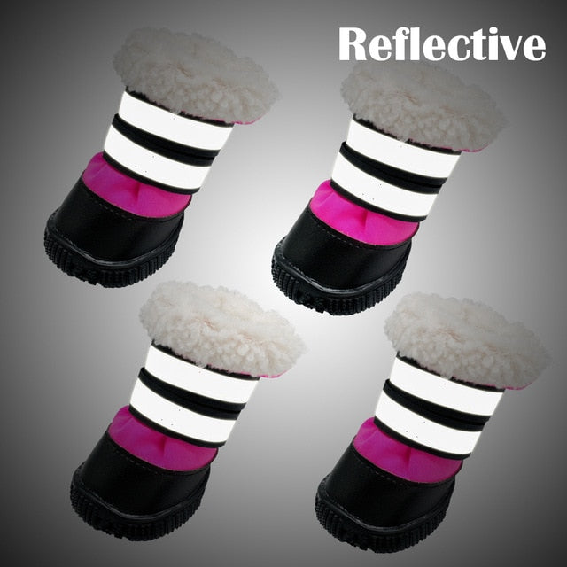 Paws for Snow - Pet Shoes (Waterproof/Reflective)