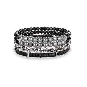 Chain Layer Bracelet - (3Pcs)