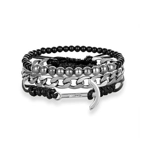 Chain Layer Bracelet - (3Pcs)