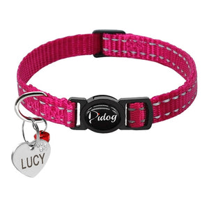 Custom ID Pet Collars (Engraved Tag)