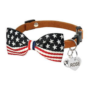 Custom ID Pet Collars (Engraved Tag)